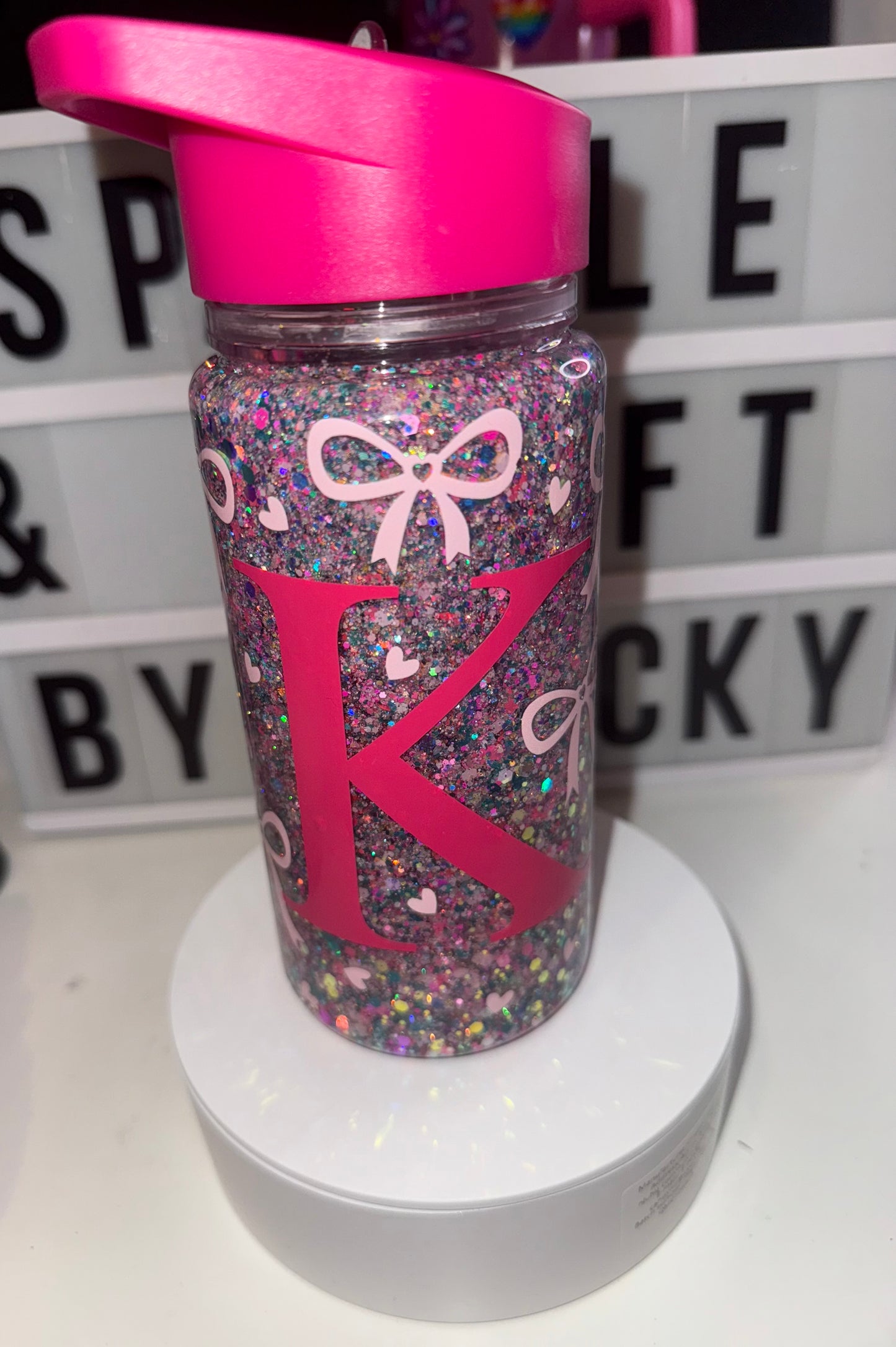 10oz Kids Snowglobe Bottle - 2 for £30