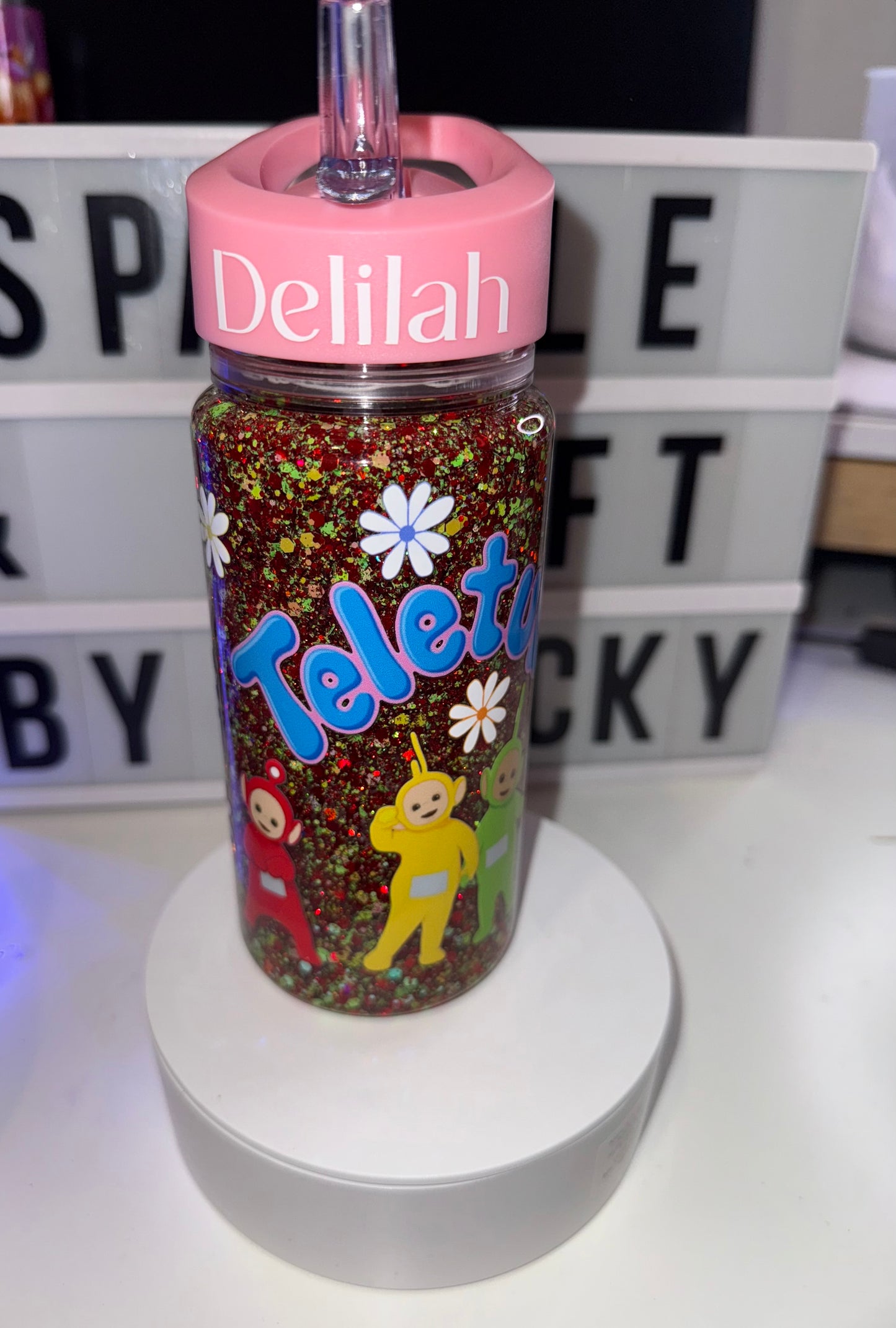 10oz Kids Snowglobe Bottle - 2 for £30