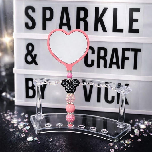 Beadable Handheld Mirror