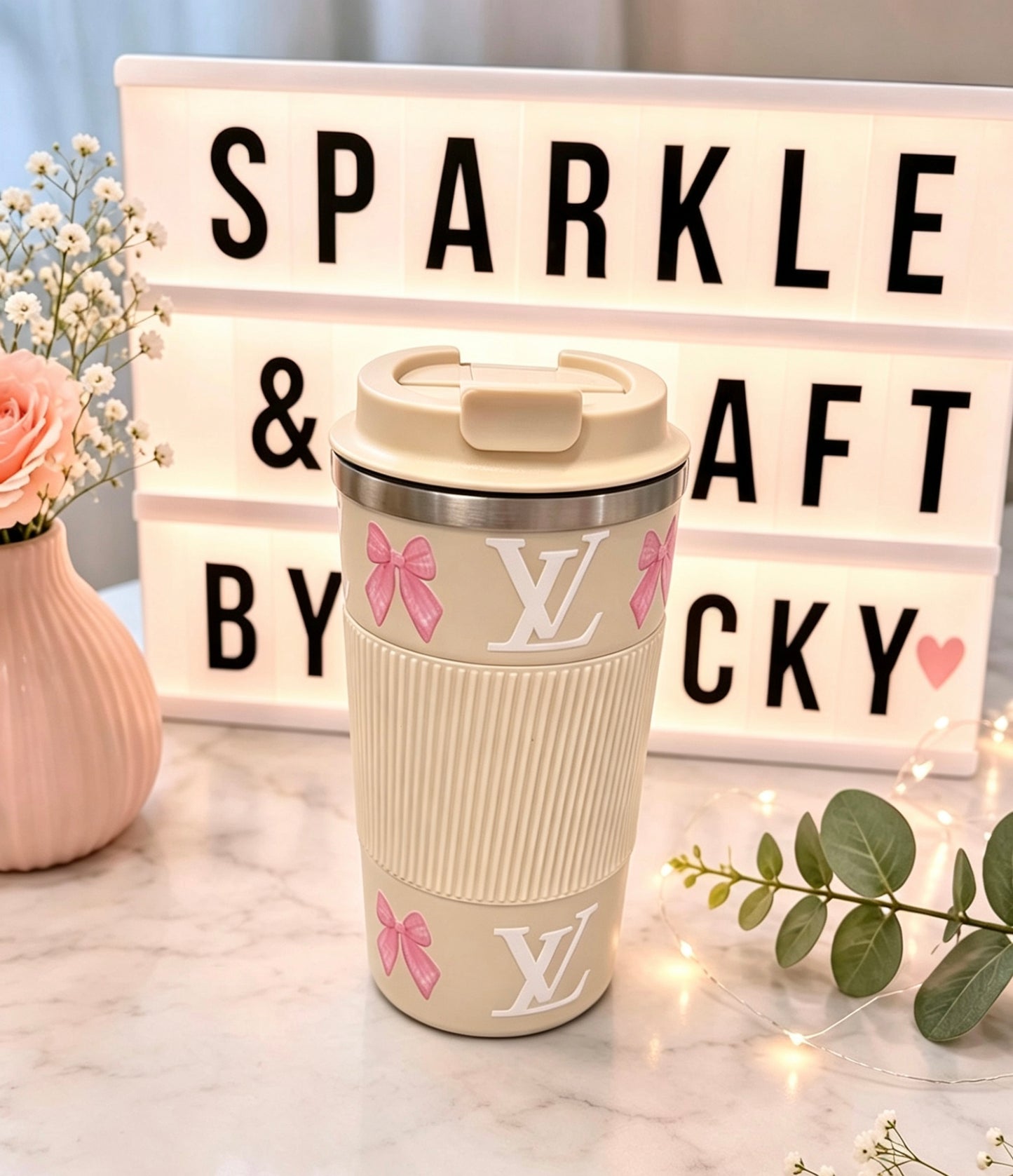 Double Walled 450ml Travel Mug