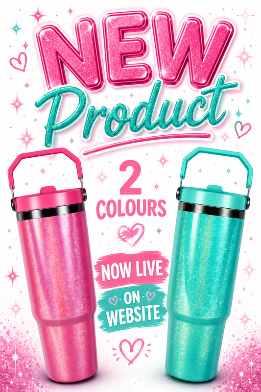 30oz Glitter Tumbler
