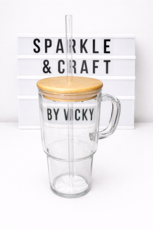 Glass 800ml Single Walled Tumbler