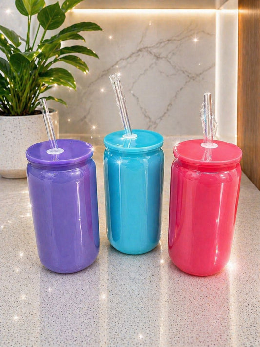Acrylic 16oz Coloured Can